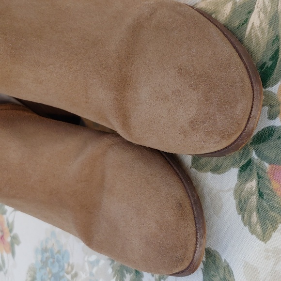 Madewell Low Chelsea Brown Leather and Tan Suede Ankle Boots Women's size 8.5 - Picture 5 of 17
